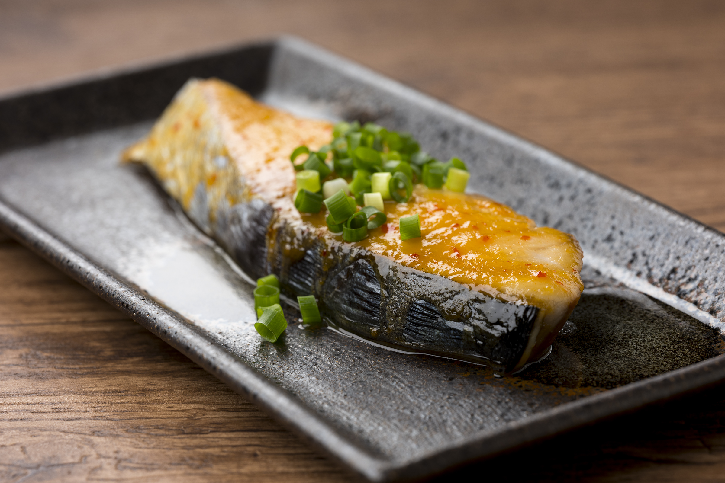 サワラのねぎ味噌焼き