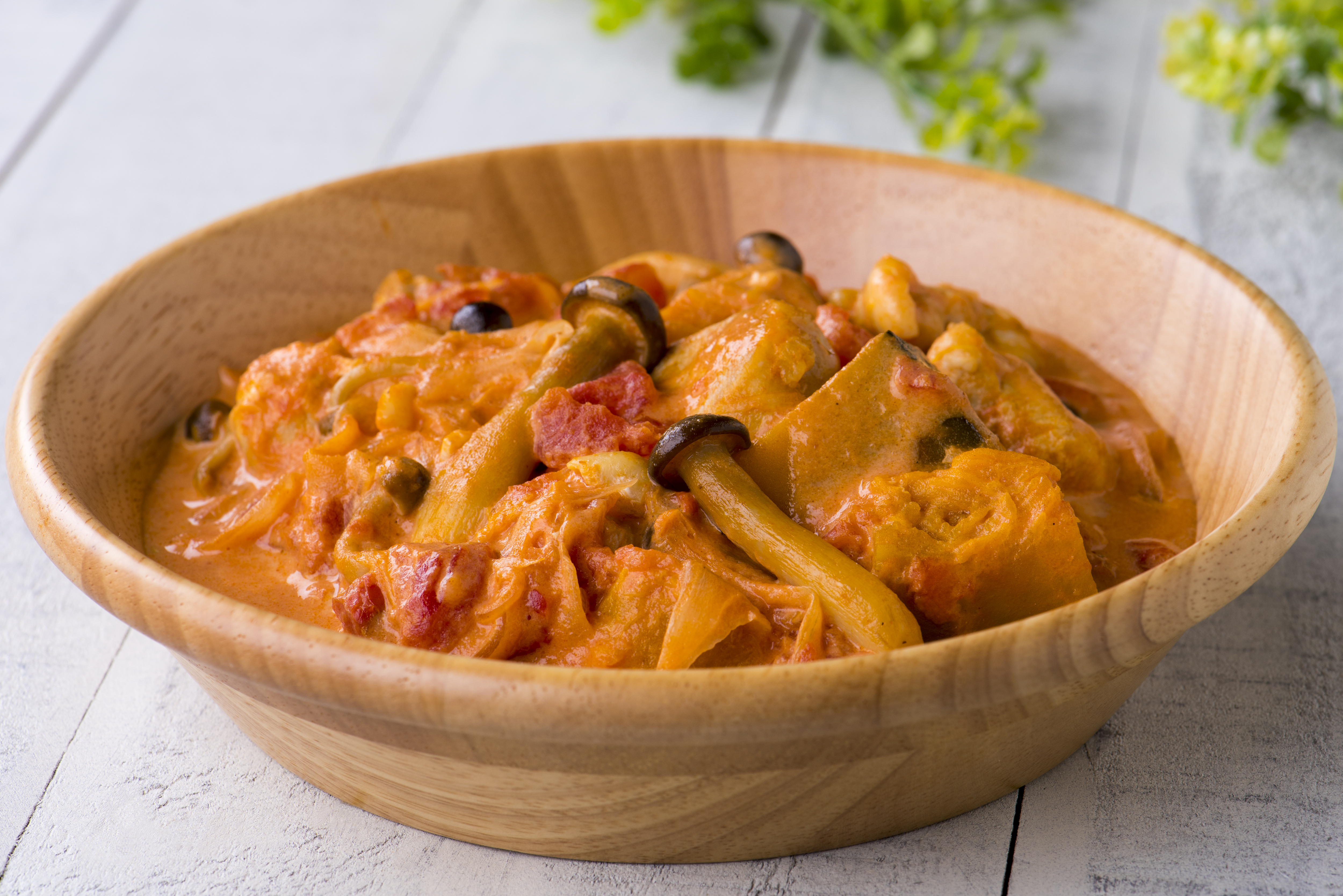 鶏肉のトマトクリーム煮