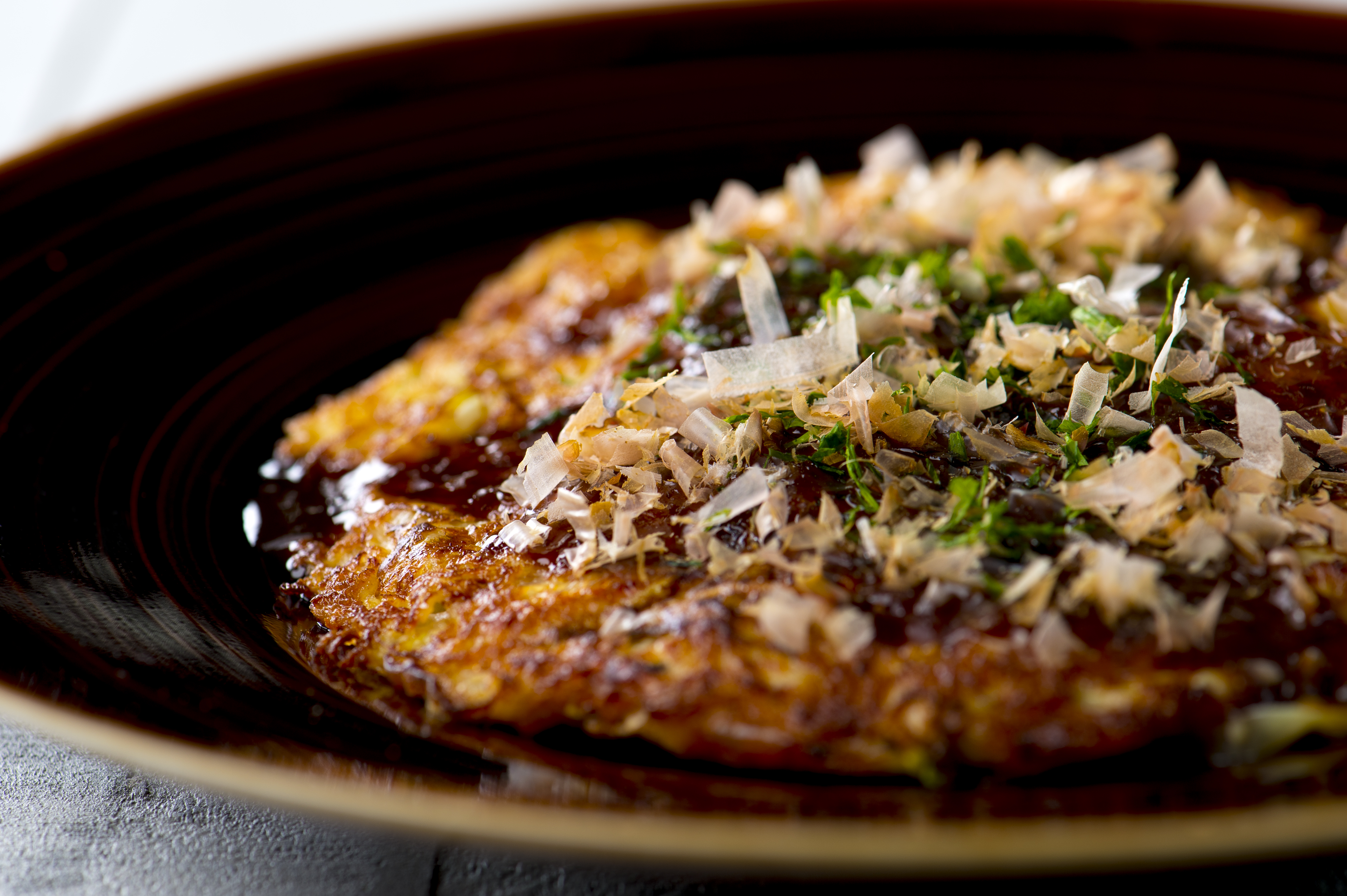 長芋のお好み焼き