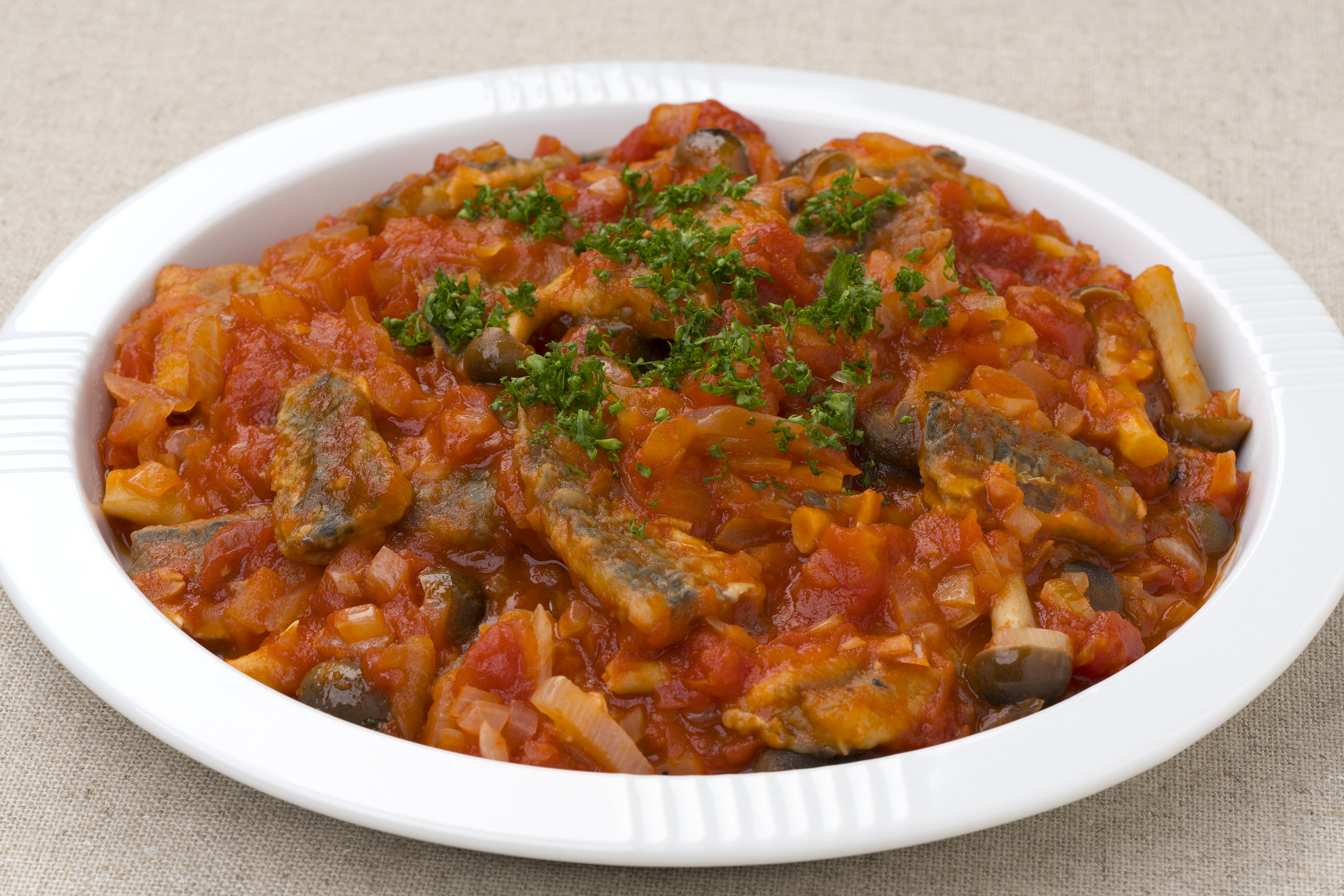 いわしのトマト煮込み