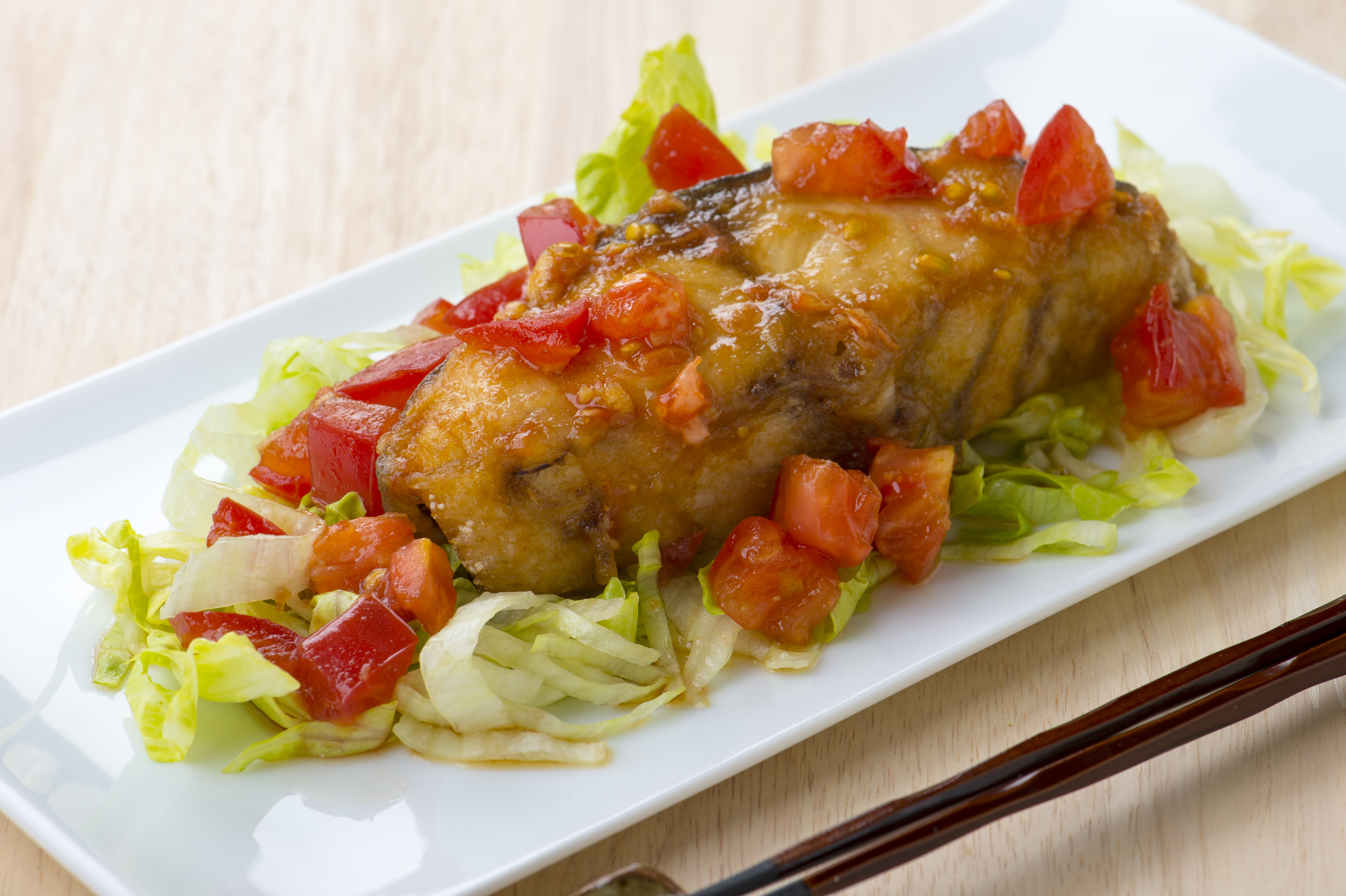 白身魚のフライ