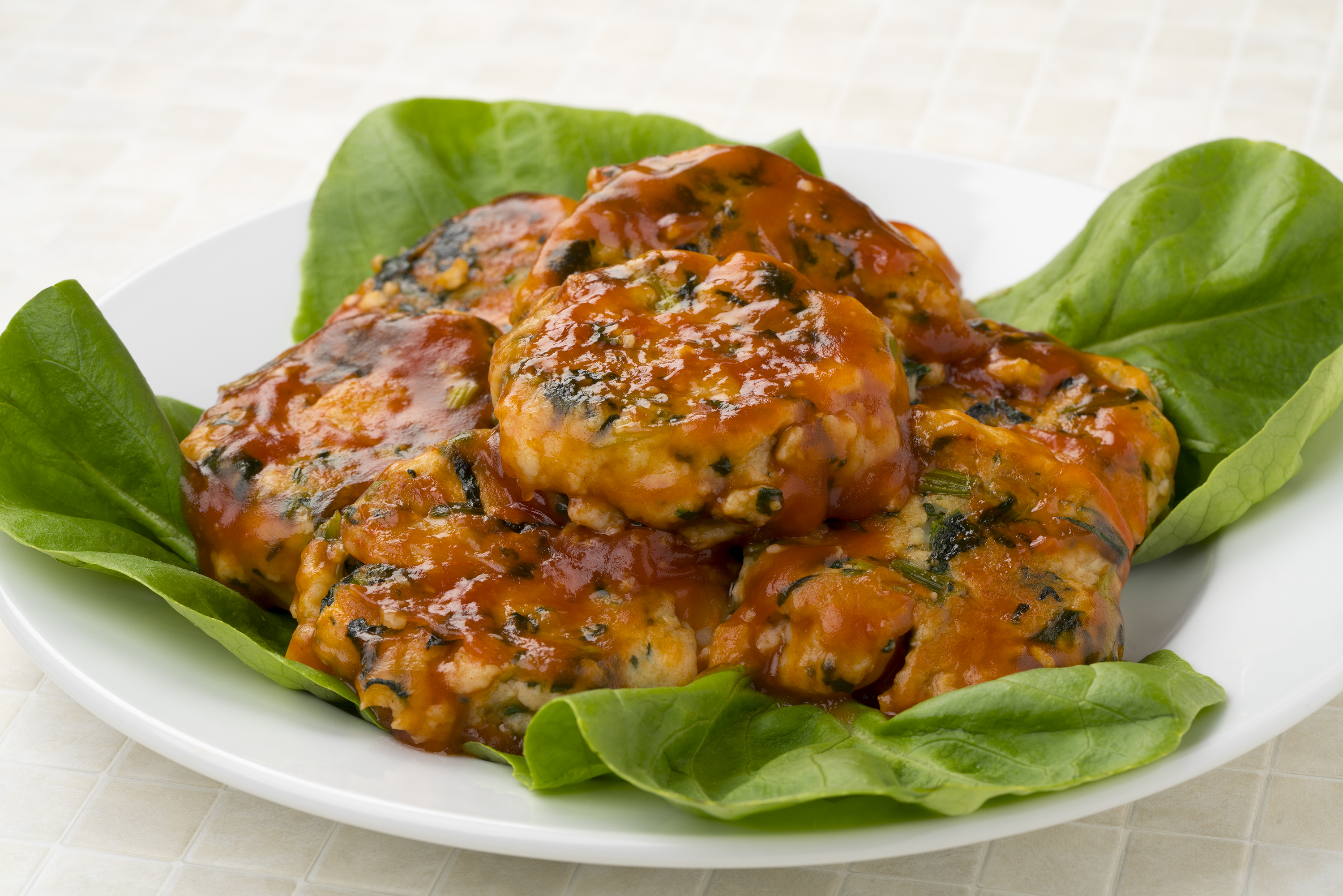 エビとはんぺんの甘酢ソース