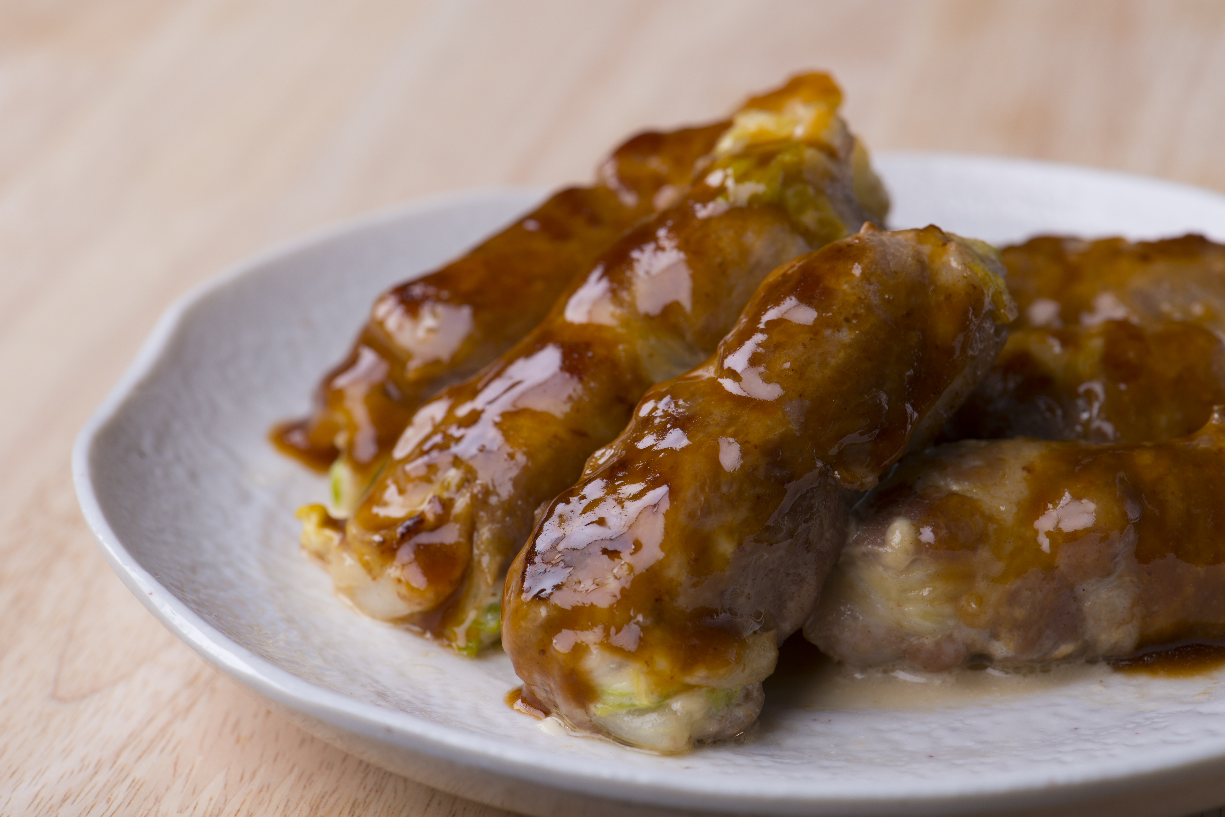 白菜の豚肉巻き