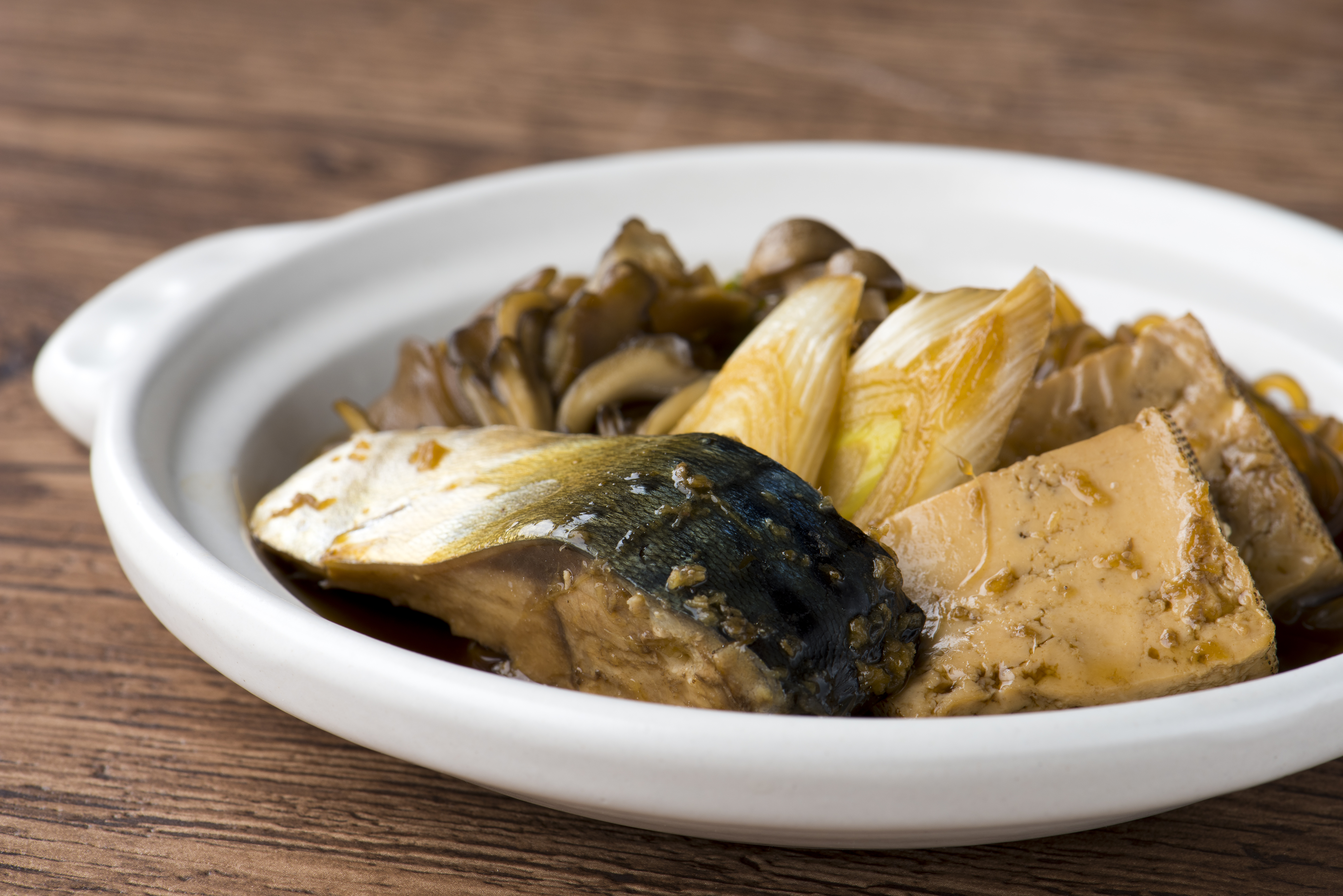 サバのすき焼き風煮込み