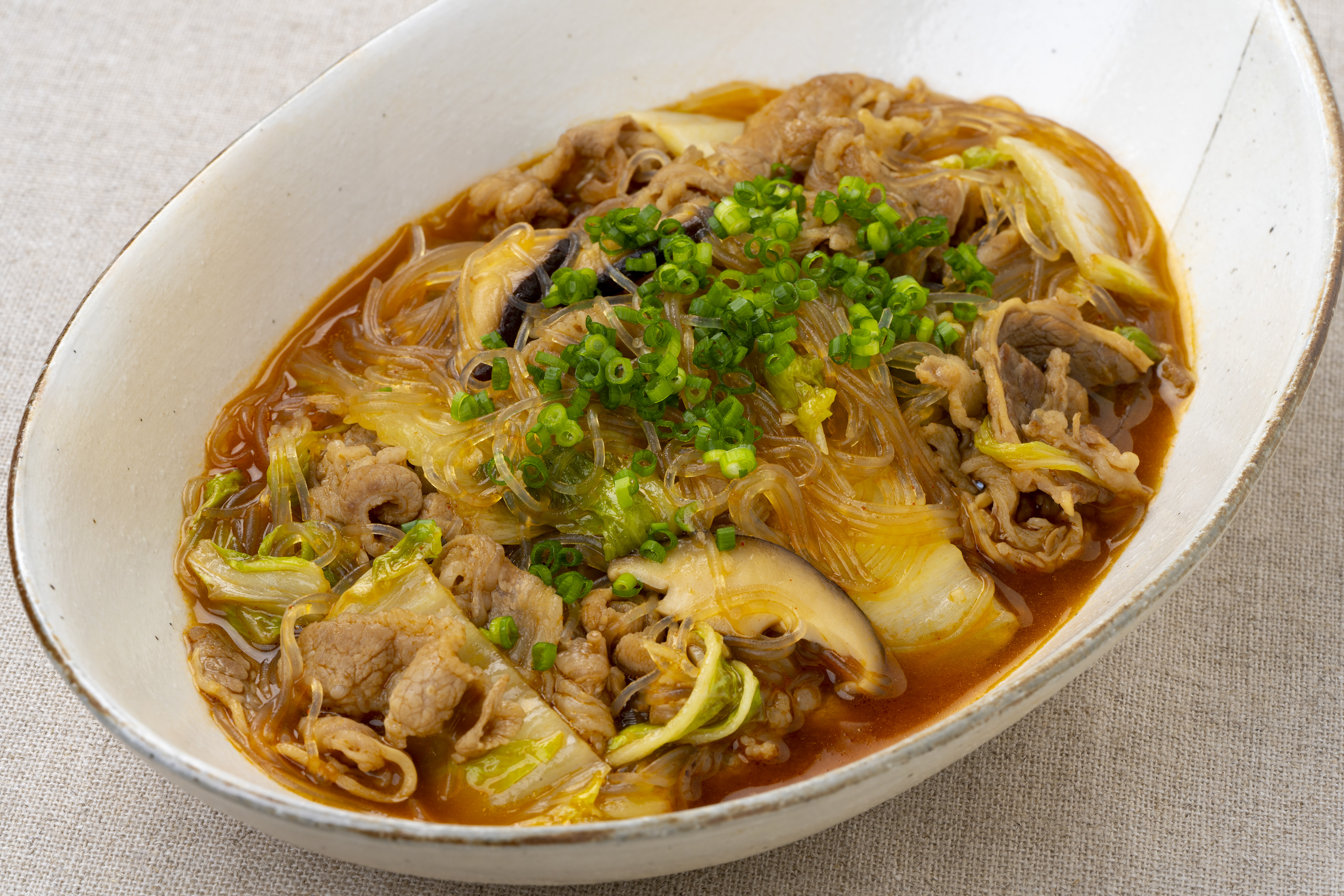 牛肉と春雨のピリ辛煮