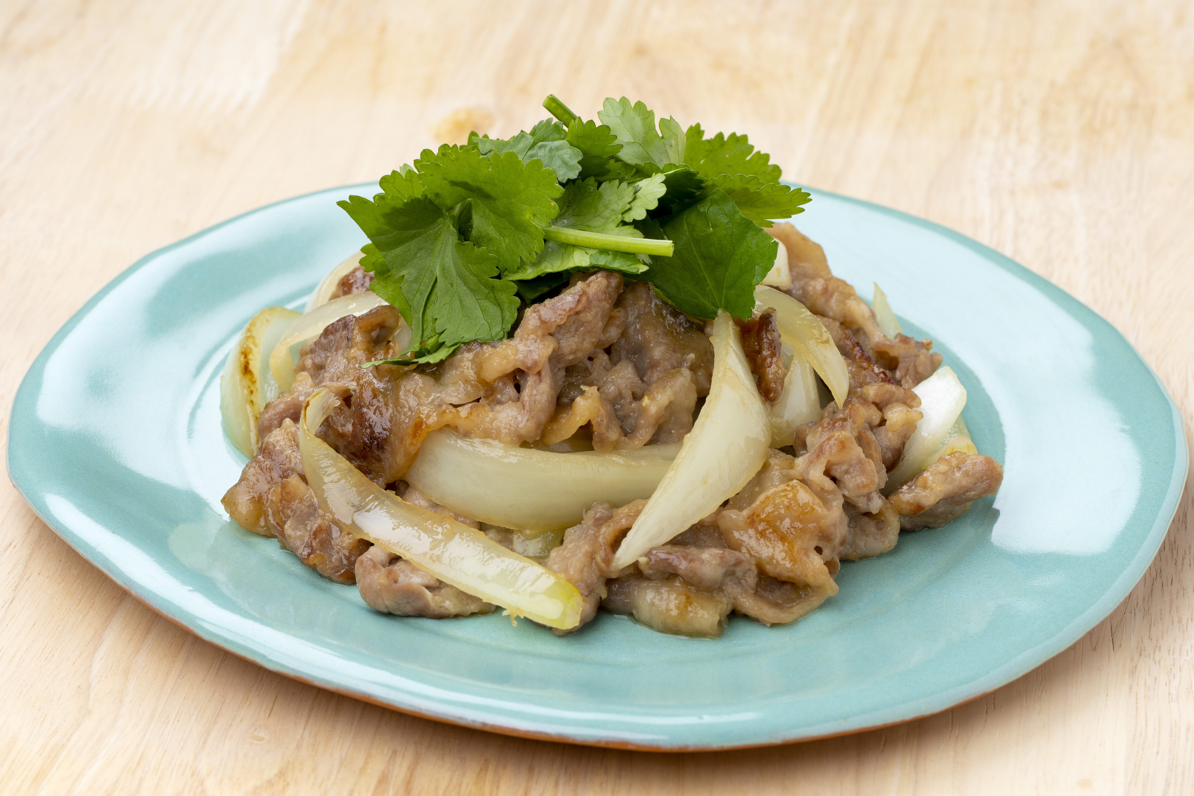 豚肉のエスニック風生姜炒め