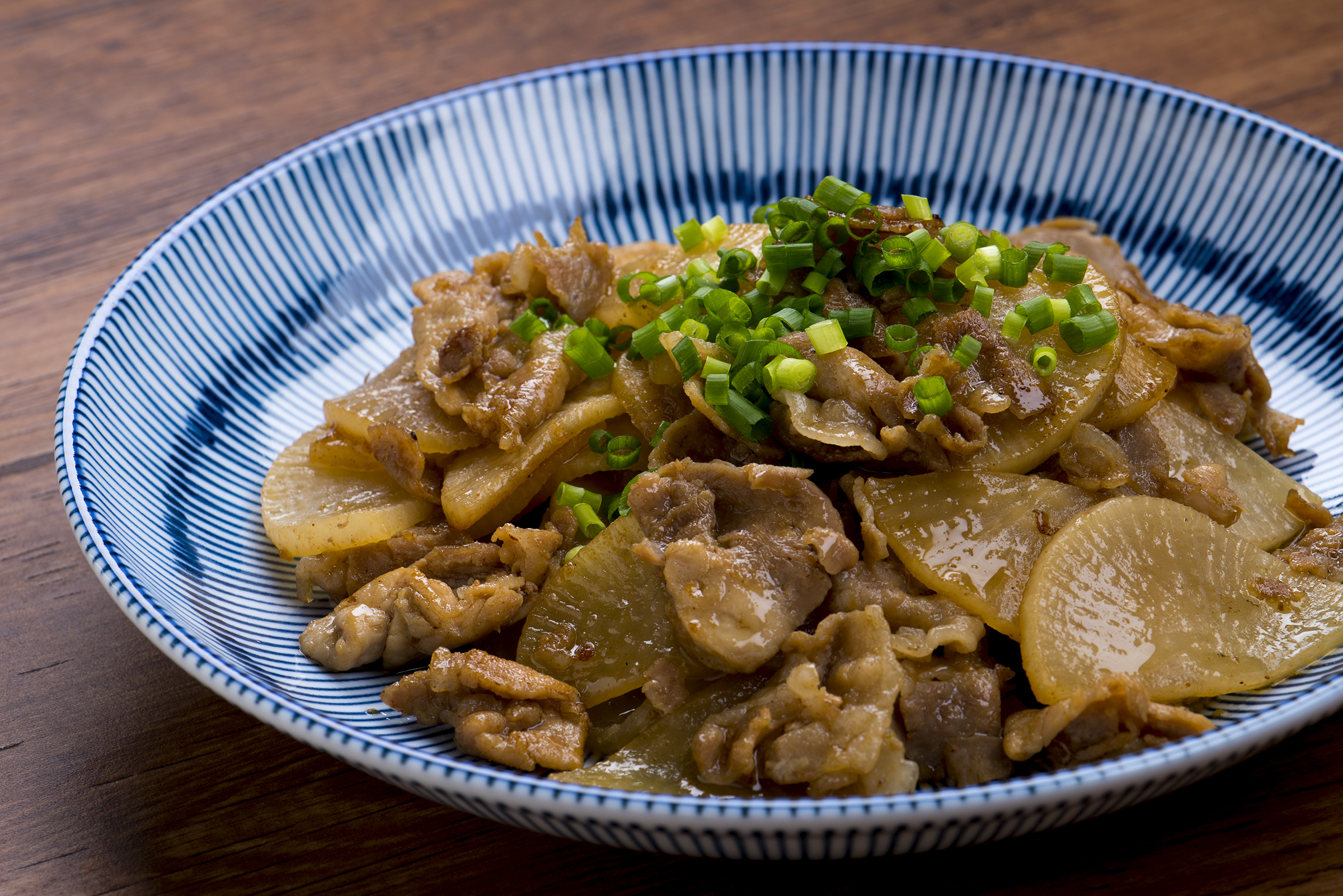 豚肉と大根の炒め煮