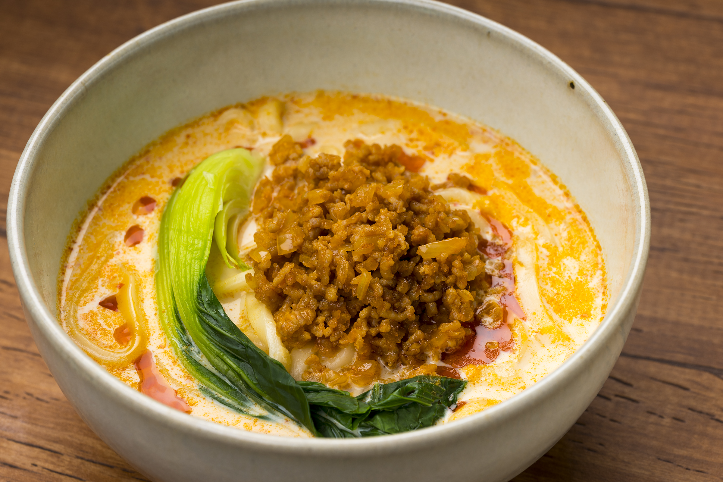 豆乳坦々うどん