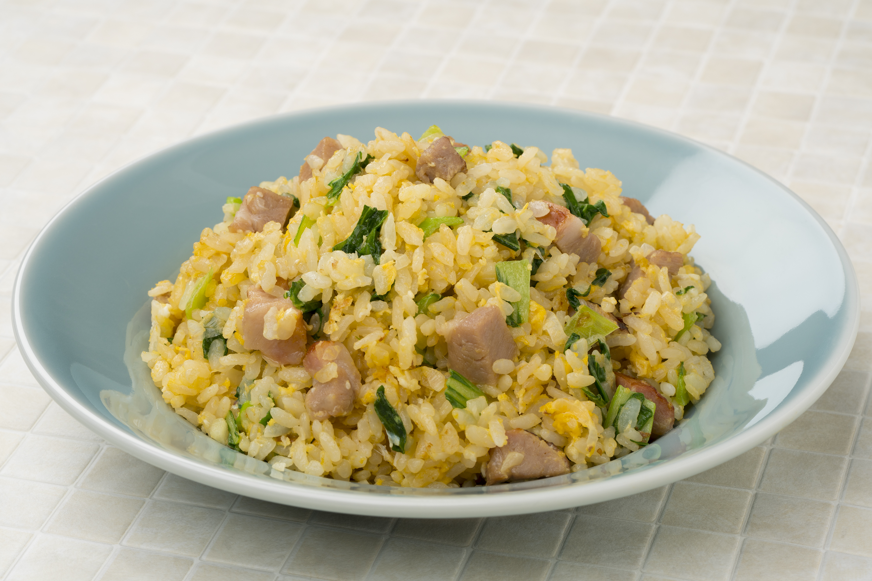 チンゲンサイ入りオイスターチャーハン