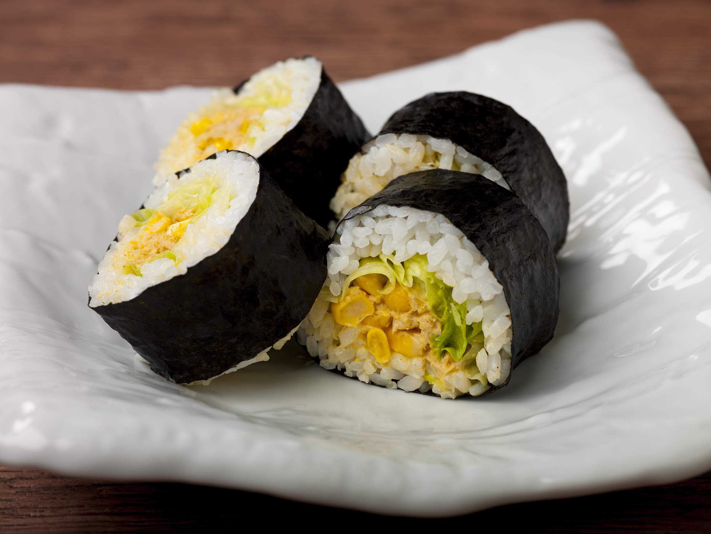 ツナとコーンの海苔巻き