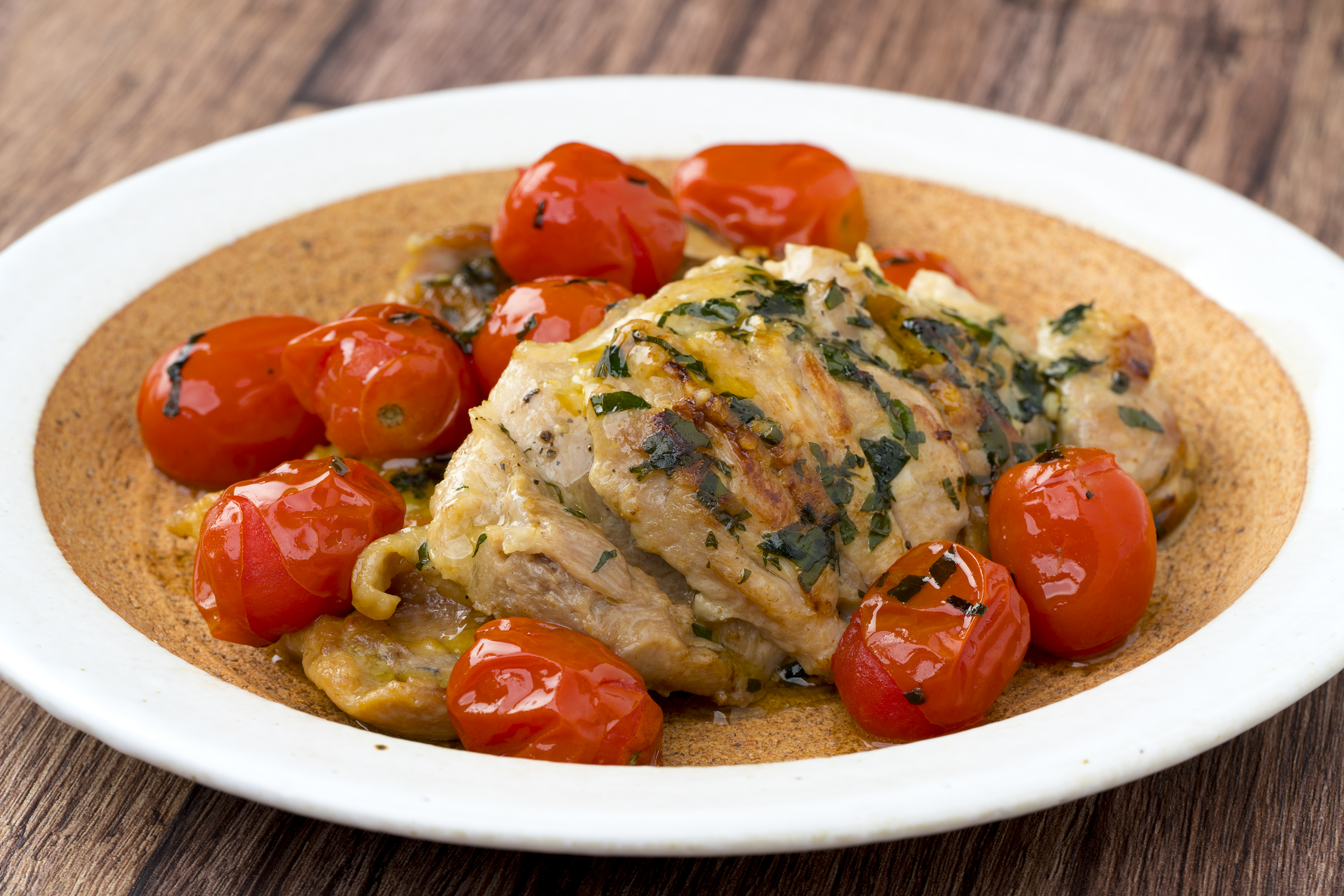 バジルチキンソテー