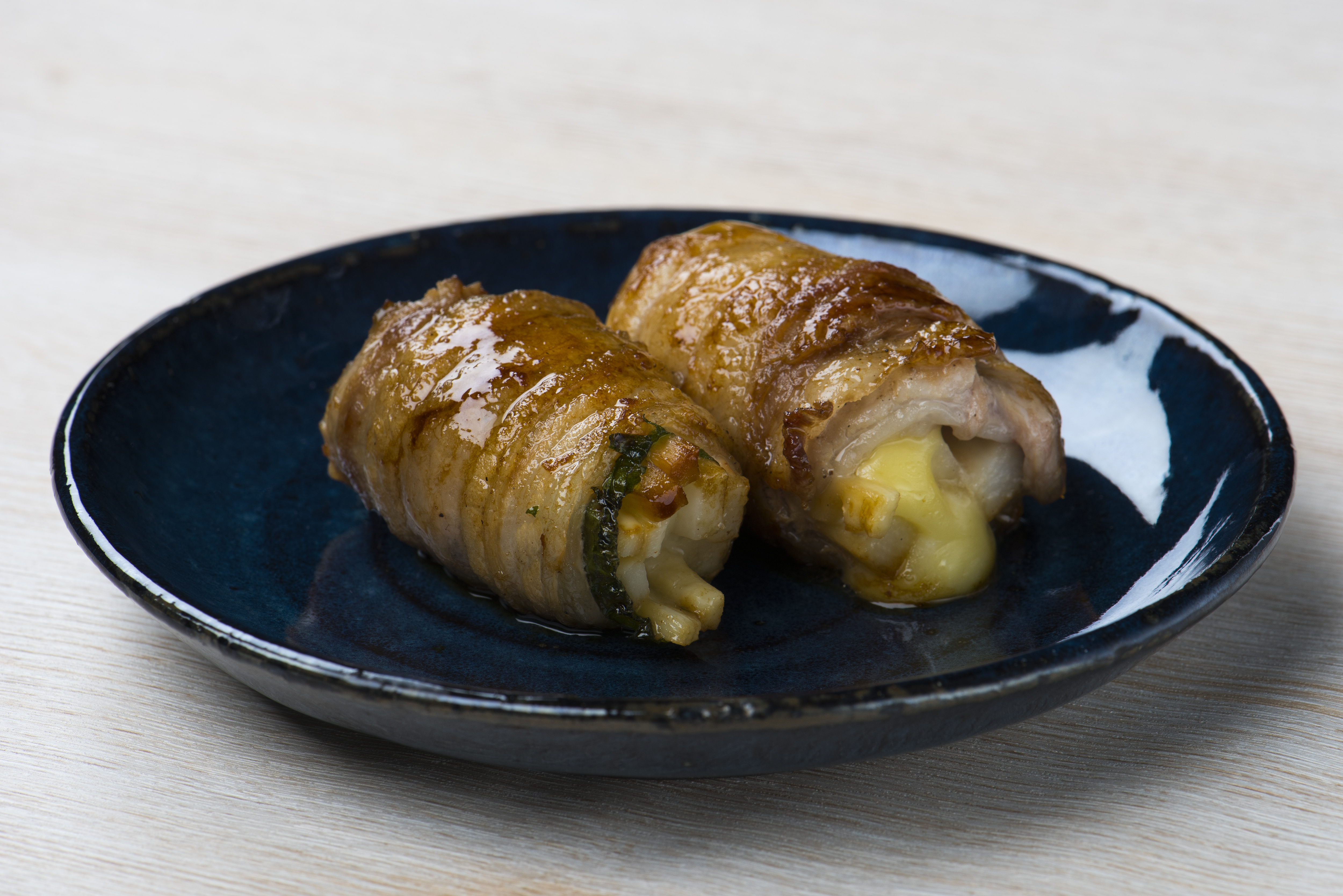 たけのこと長芋の肉巻き