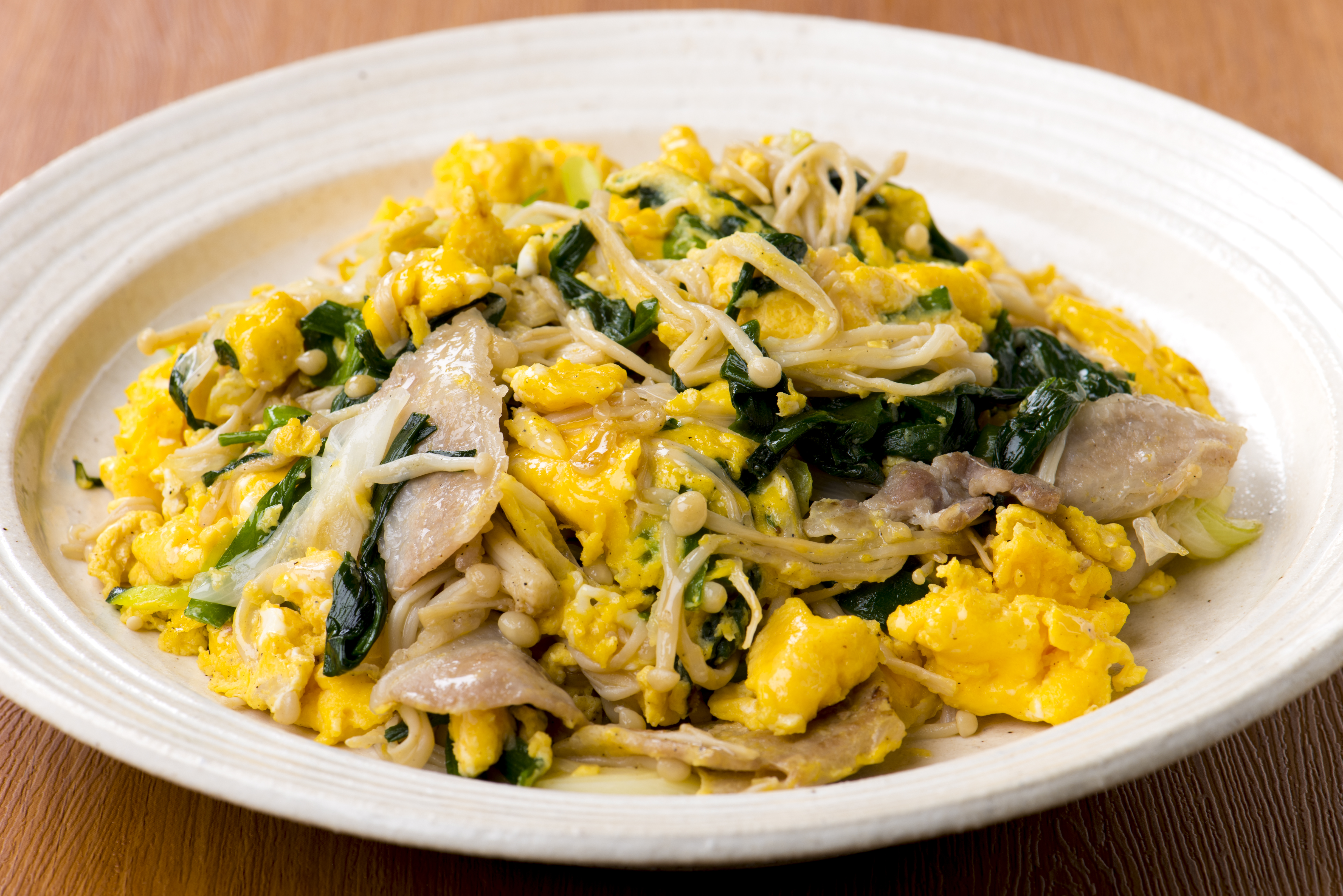 えのきとニラの中華炒め