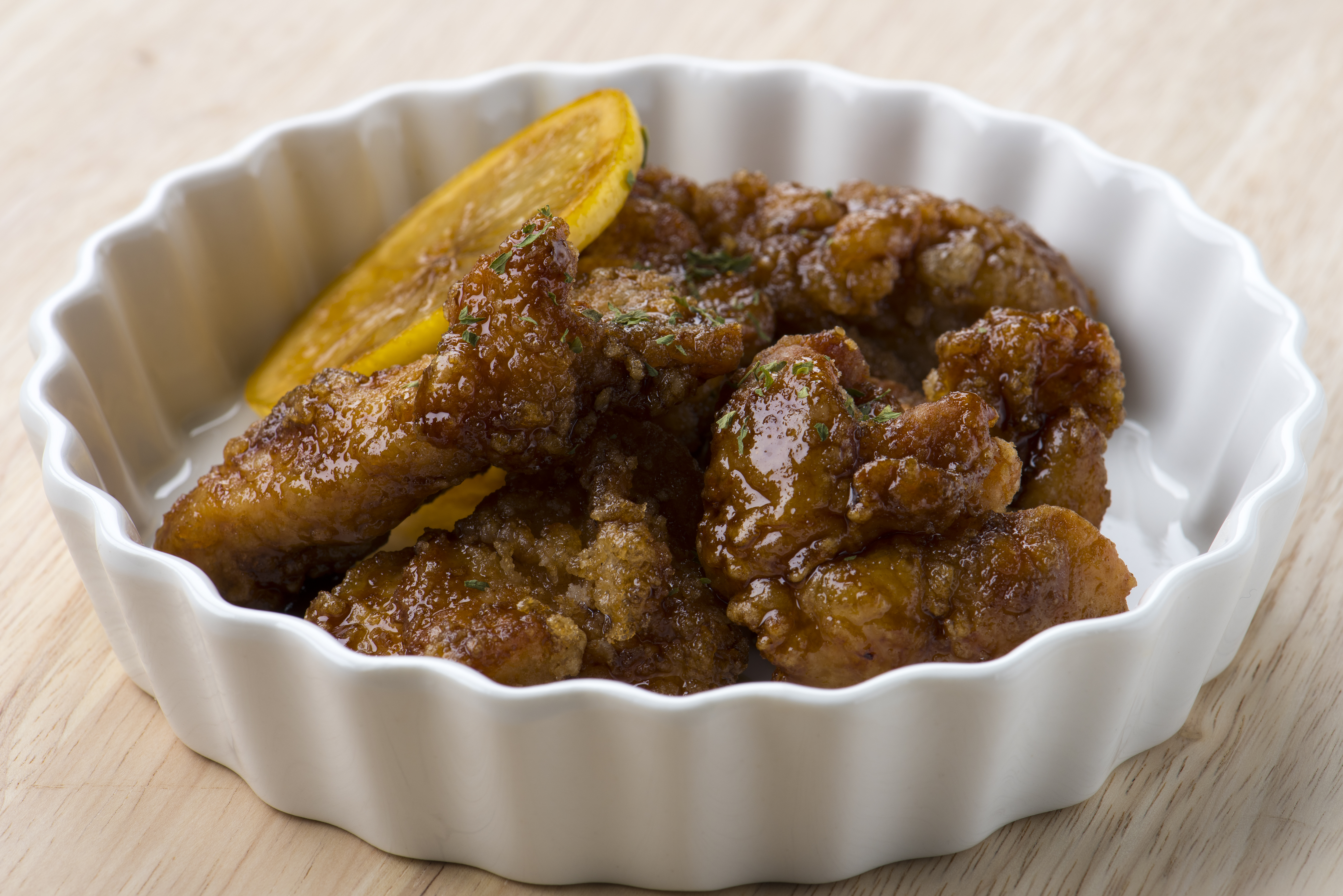 鶏肉のレモン醤油煮