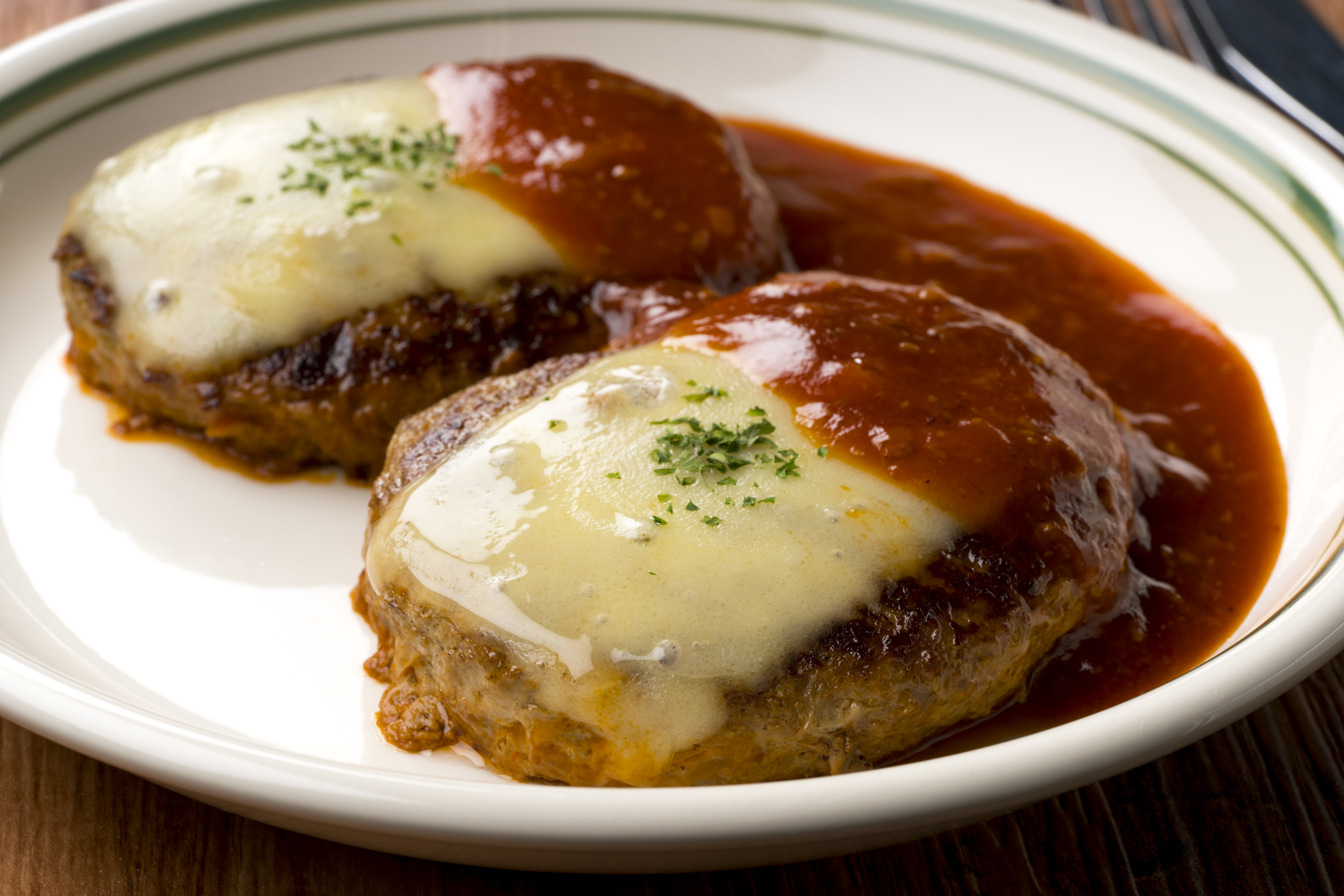 チーズハンバーグ